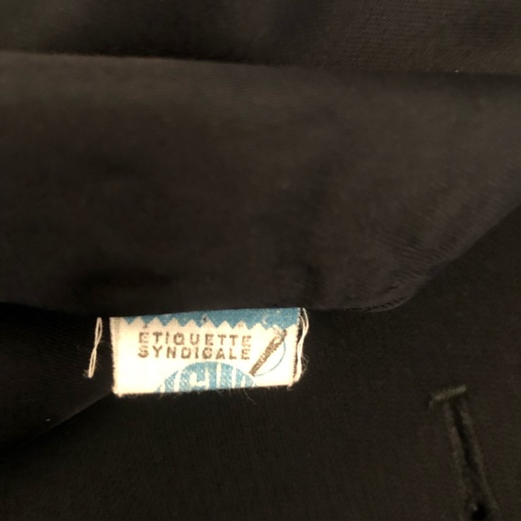 Vintage Holt Renfrew long sleeve blazer or jacket in black. Size XS. - Picture 5 of 6